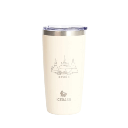 แก้วเก็บความเย็น ICEBASE รุ่น VLS-702BE (THAI CULTURE) ขนาด 600 มิลลิลิตร สีเบจ_0